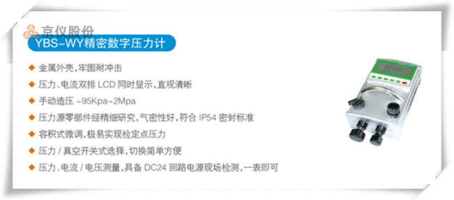 YBS-HRY精密數(shù)字壓力計